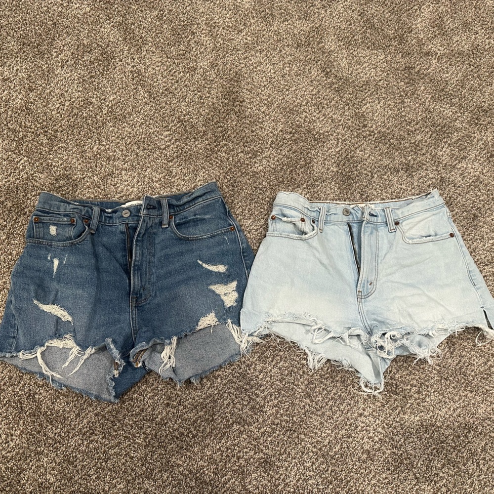 Abercrombie & Fitch Curve Love Mom Short (2pairs)